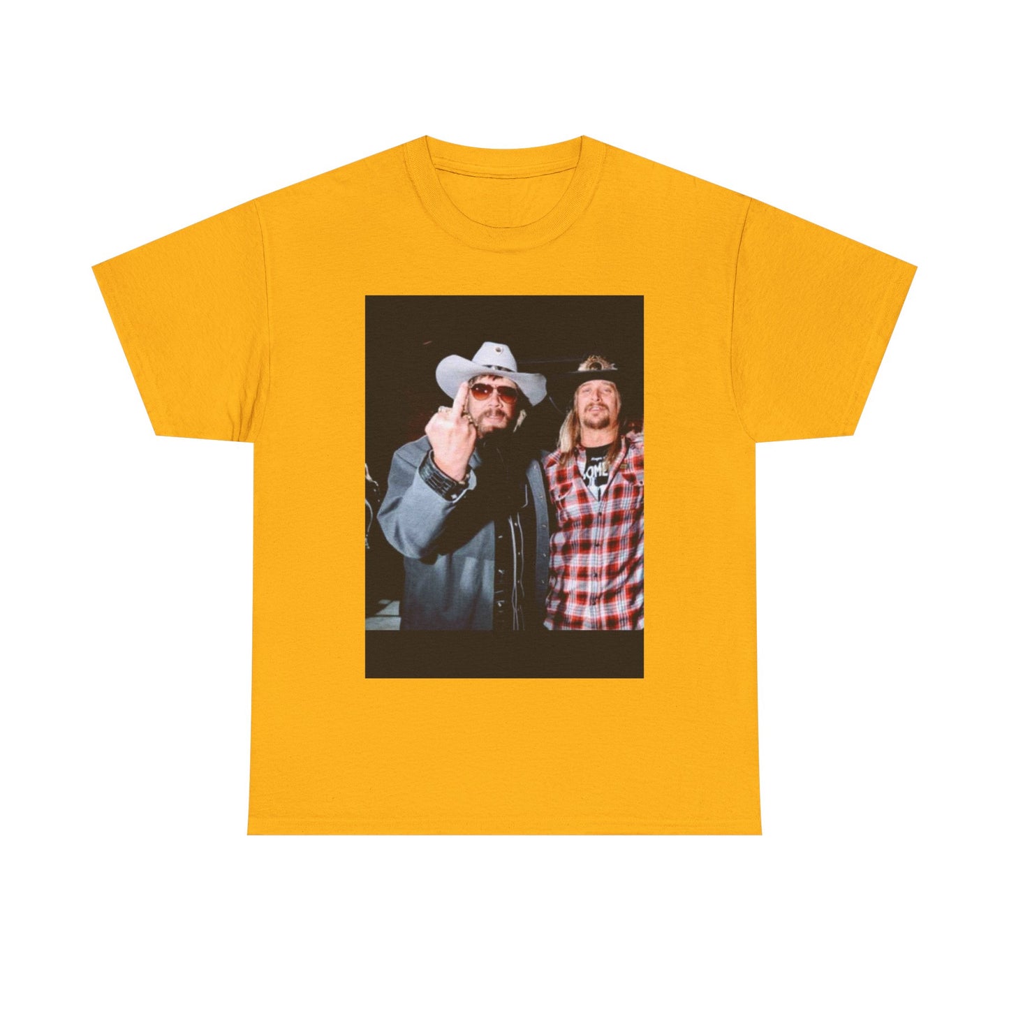 Hank Williams jr T-shirt kid rock country vintage Unisex Heavy Cotton AMERICAN