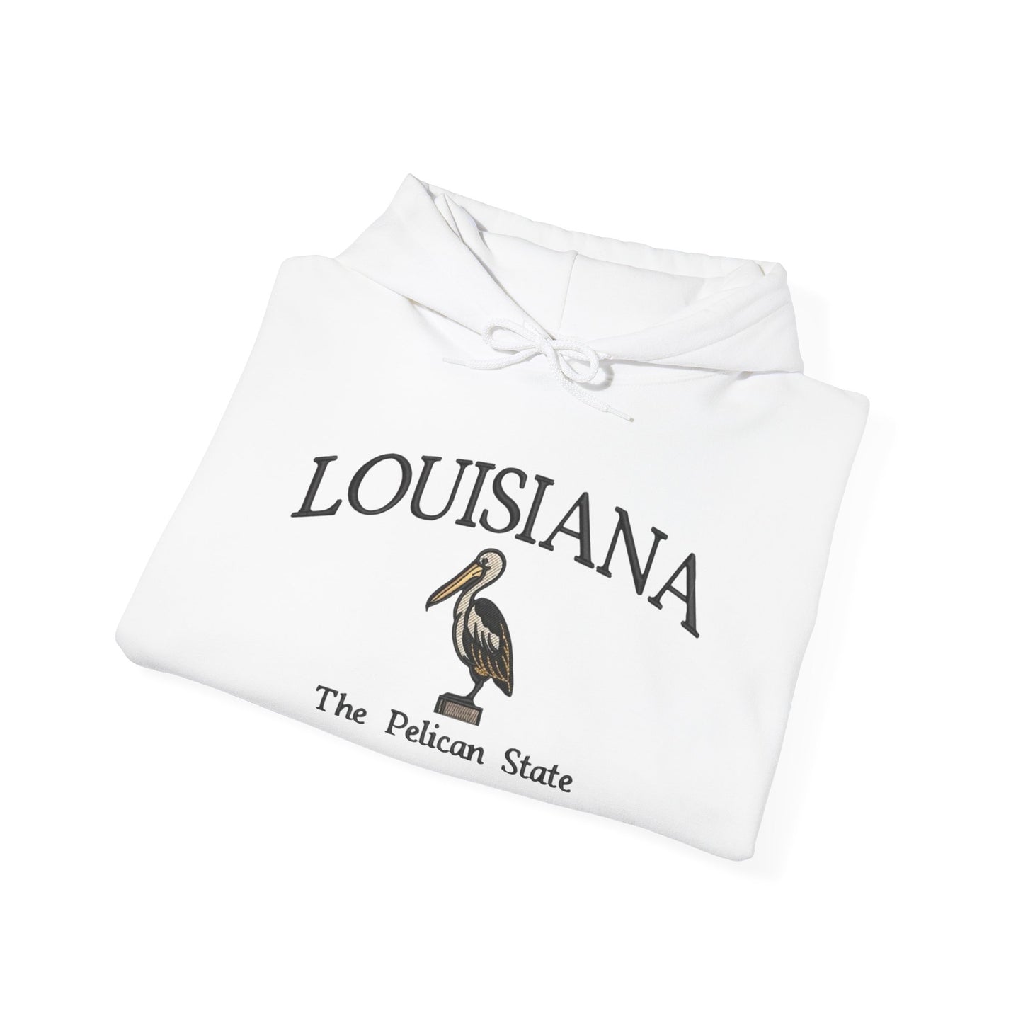 Louisiana The Pelican State Graphic Hoodie NEW Heavy Blend™ Sweatshirt