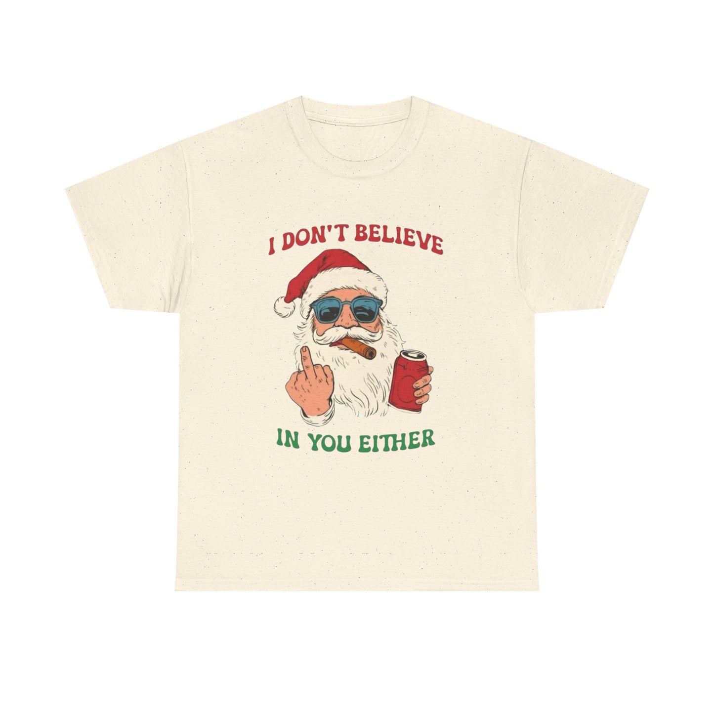 Funny Santa Tee Graphic T Shirt ADULT NEW