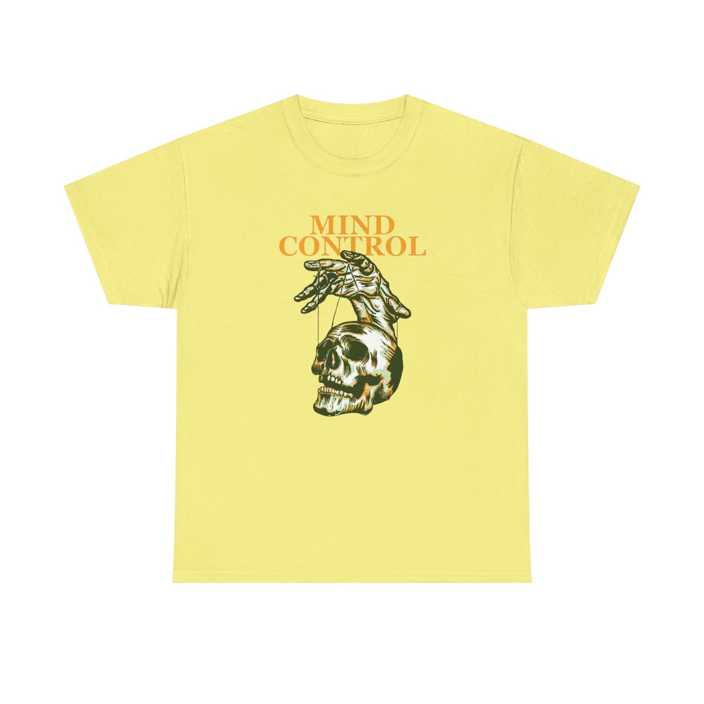 Mind Control Graphic T Shirt NEW ADULT Unisex Heavy Cotton Tee
