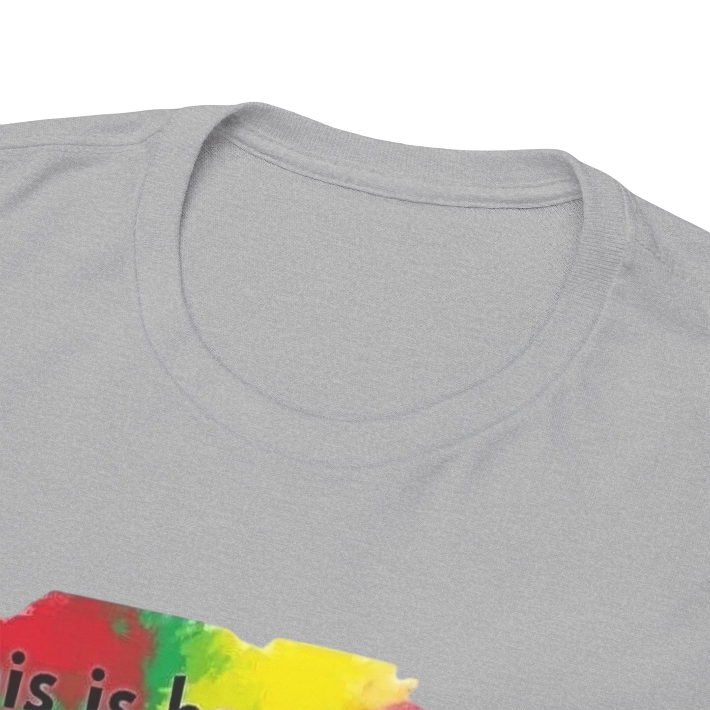 Zebra Stripe Graphic T Shirt
