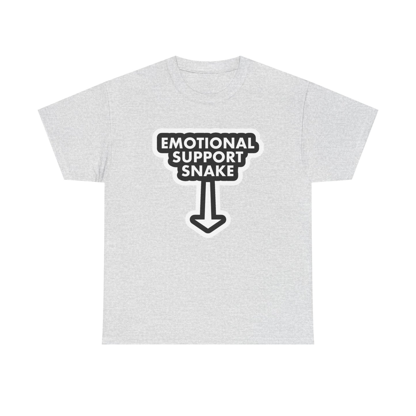 Emotional Support Snake Sex Humor T Shirt Graphic Unisex Heavy Cotton NEW GIFT