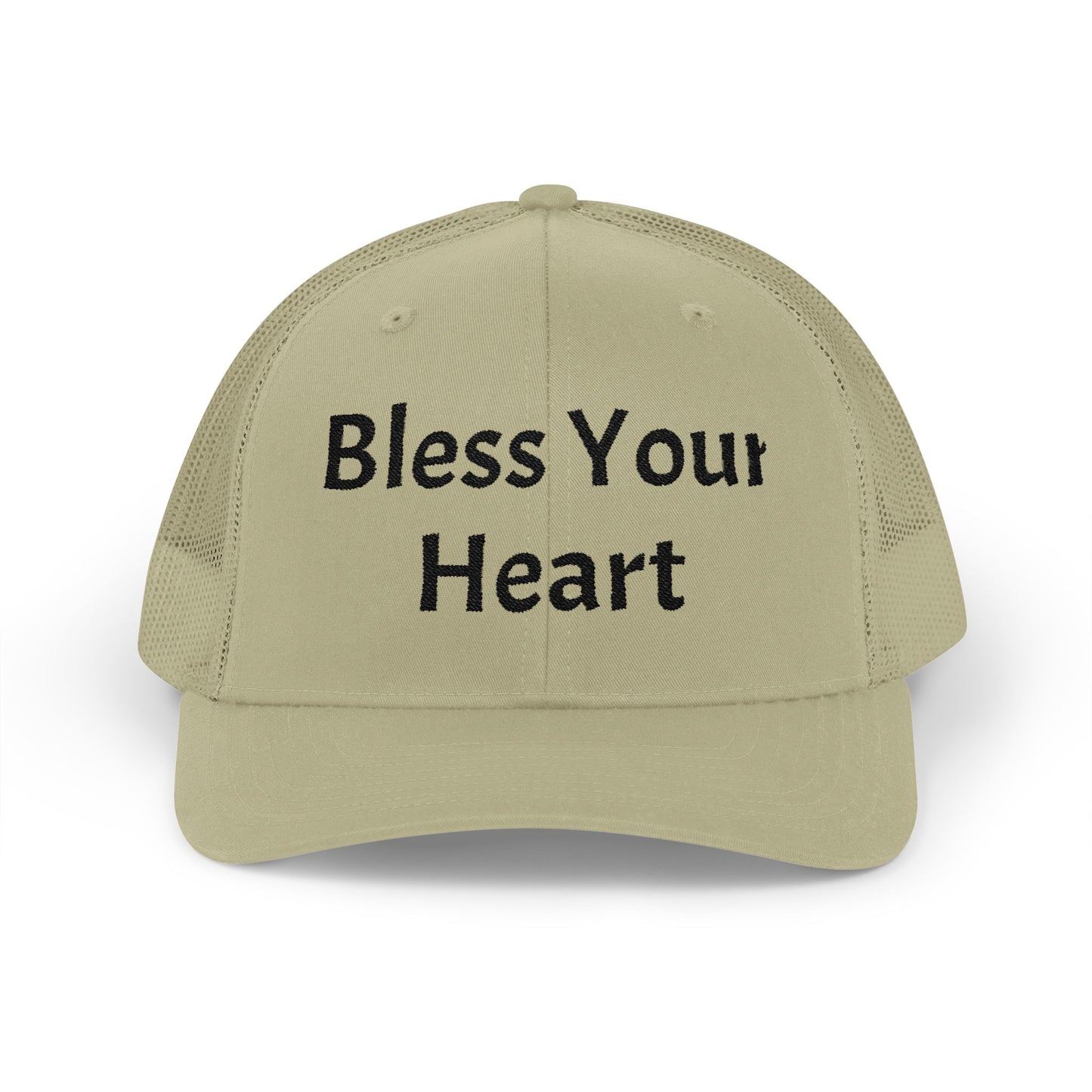 Bless Your Heart Hat Southern Charm Funny Snapback Trucker Cap