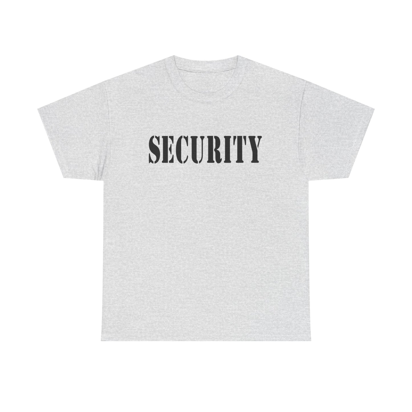 Security Graphic T Shirt Police Academy Uniform Funny Bar Unisex Heavy Cotton
