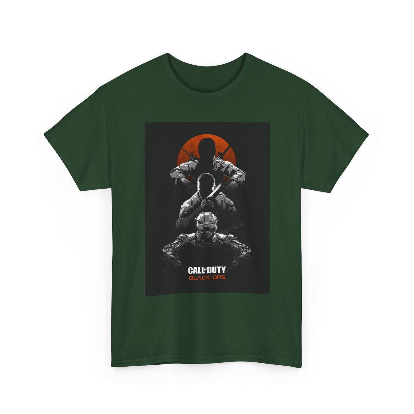 Call of Duty Black OPS Tshirt Retro gamer Xbox gaming Unisex Heavy Cotton Tee