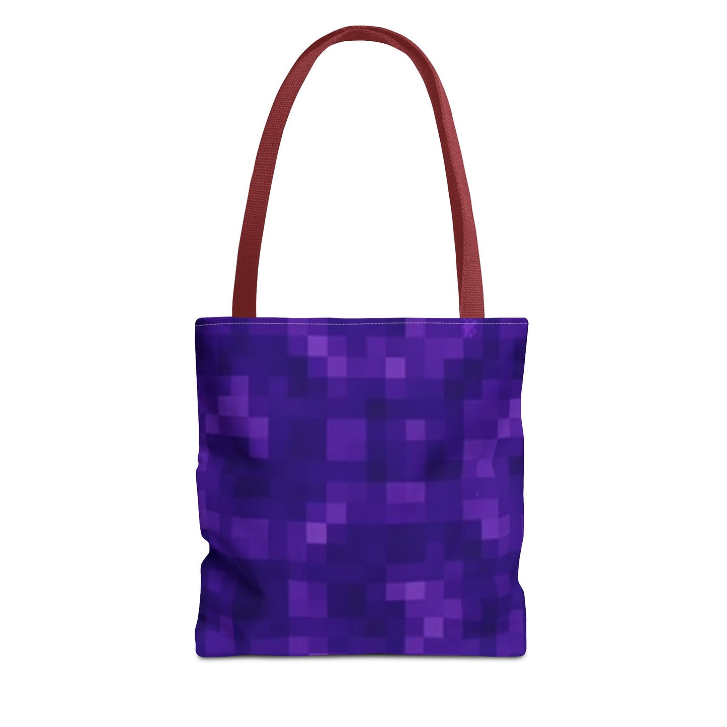 90s Pixelated Purple Multi Color BRAND NEW MODERN Tote Bag (AOP)