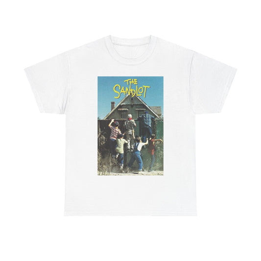 The Sandlot Tshirt Vintage Movie Poster Kids Baseball Unisex Heavy Cotton Tee