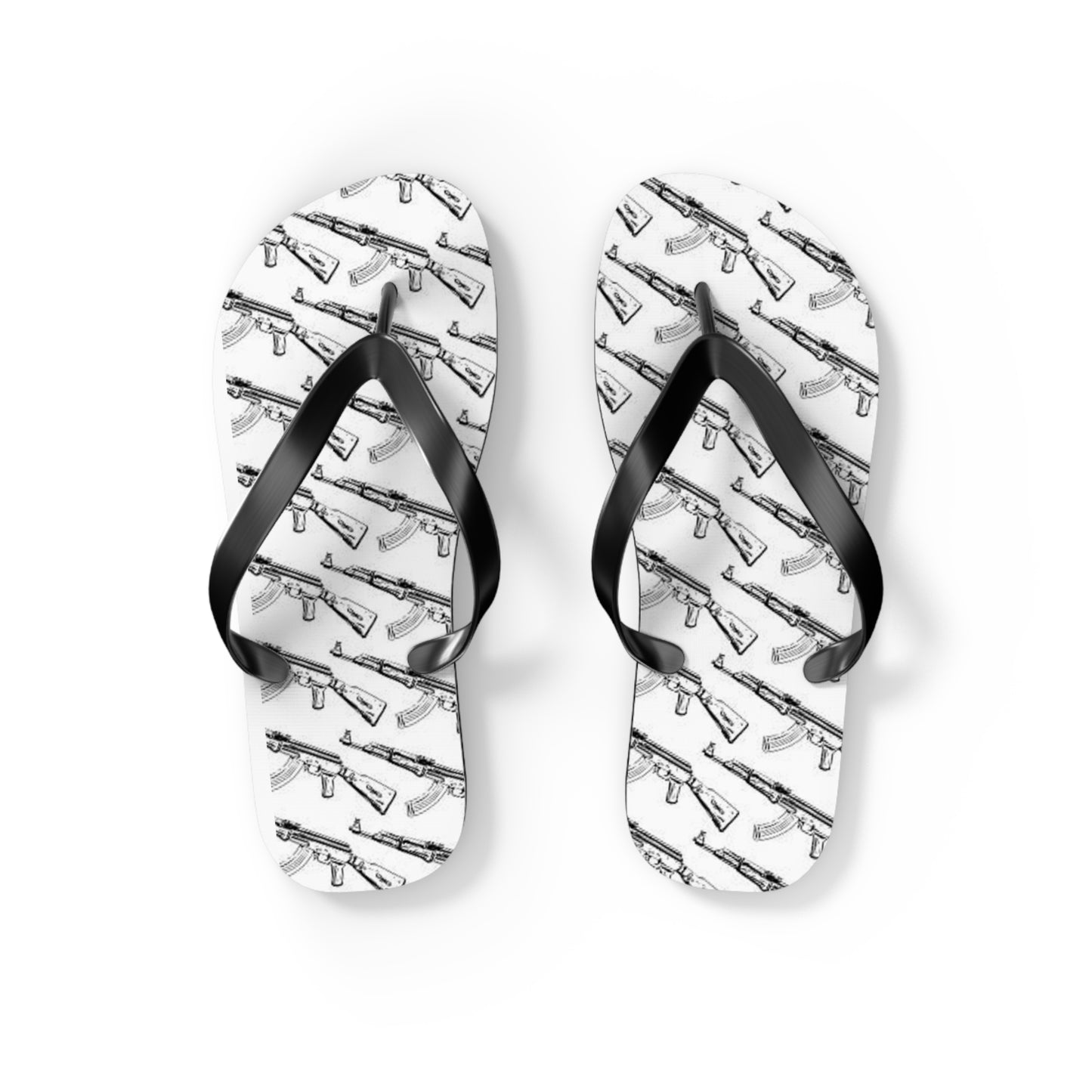WAVES And SUN Co Sandals AK 47 - Flip Flops -Slides Summer Beach BRAND NEW