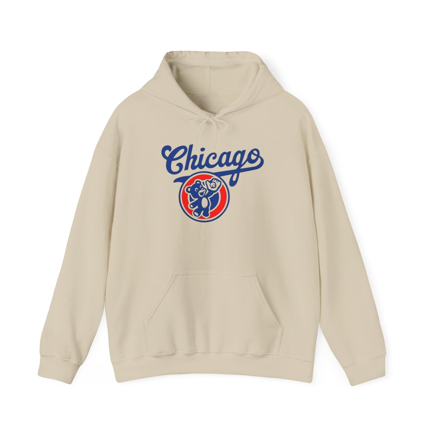 Chicago Baseball Graphic Hoodie Unisex Heavy Blend™ Hooded Sweatshirt