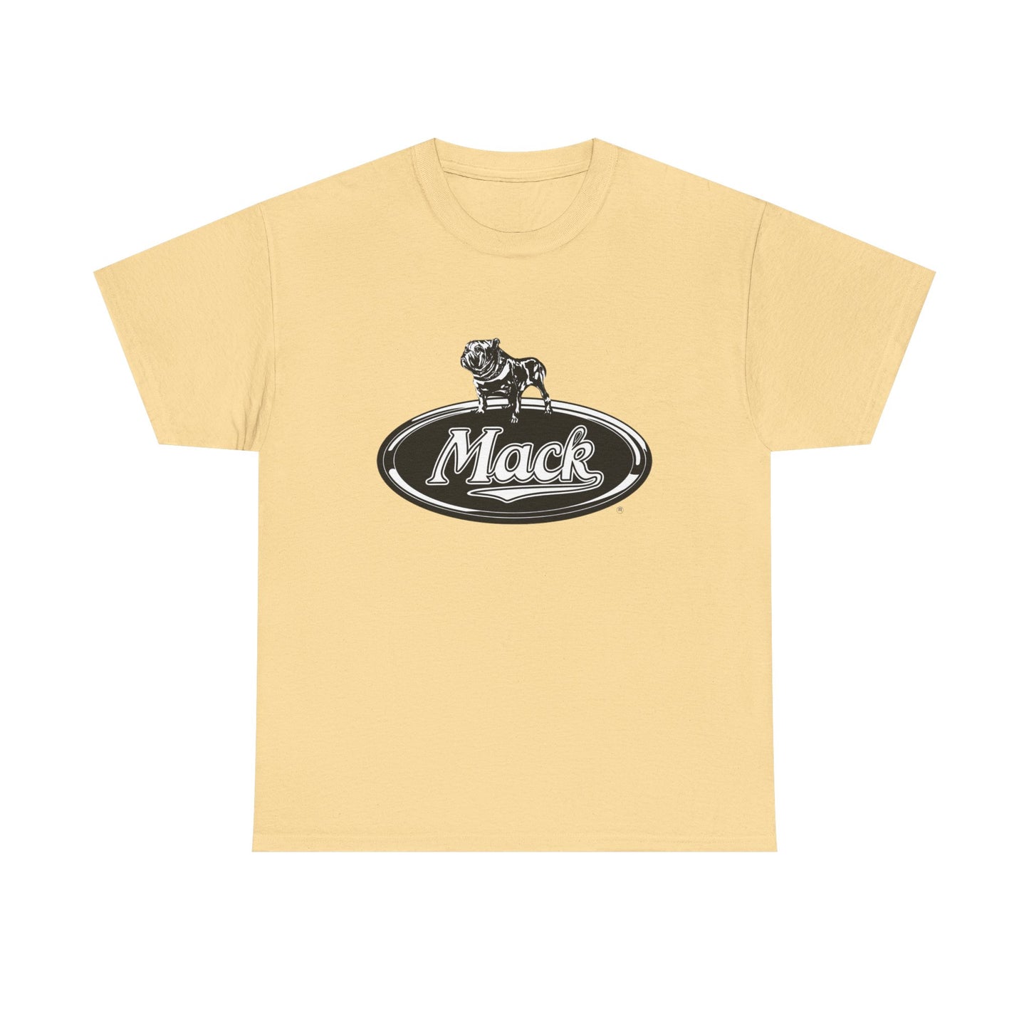 Mack Truck Vintage Bulldog Graphic T Shirt NEW Unisex Heavy Cotton Tee