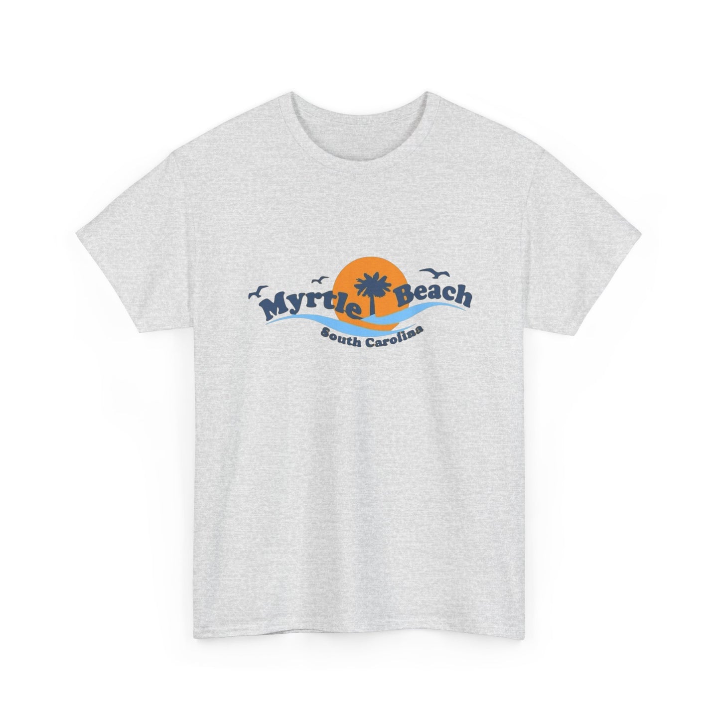 Myrtle Beach South Carolina Graphic T Shirt NEW Unisex Heavy Cotton Tee
