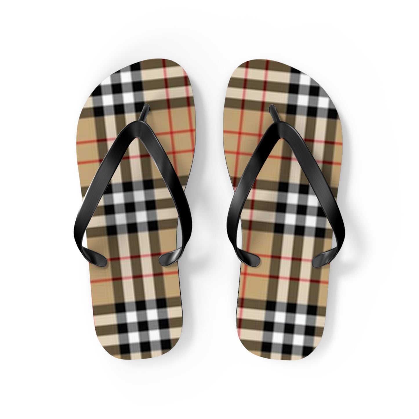 Monogram Print Sandals, Beach Shoes, Vacation Flip Flops, Pool Slides
