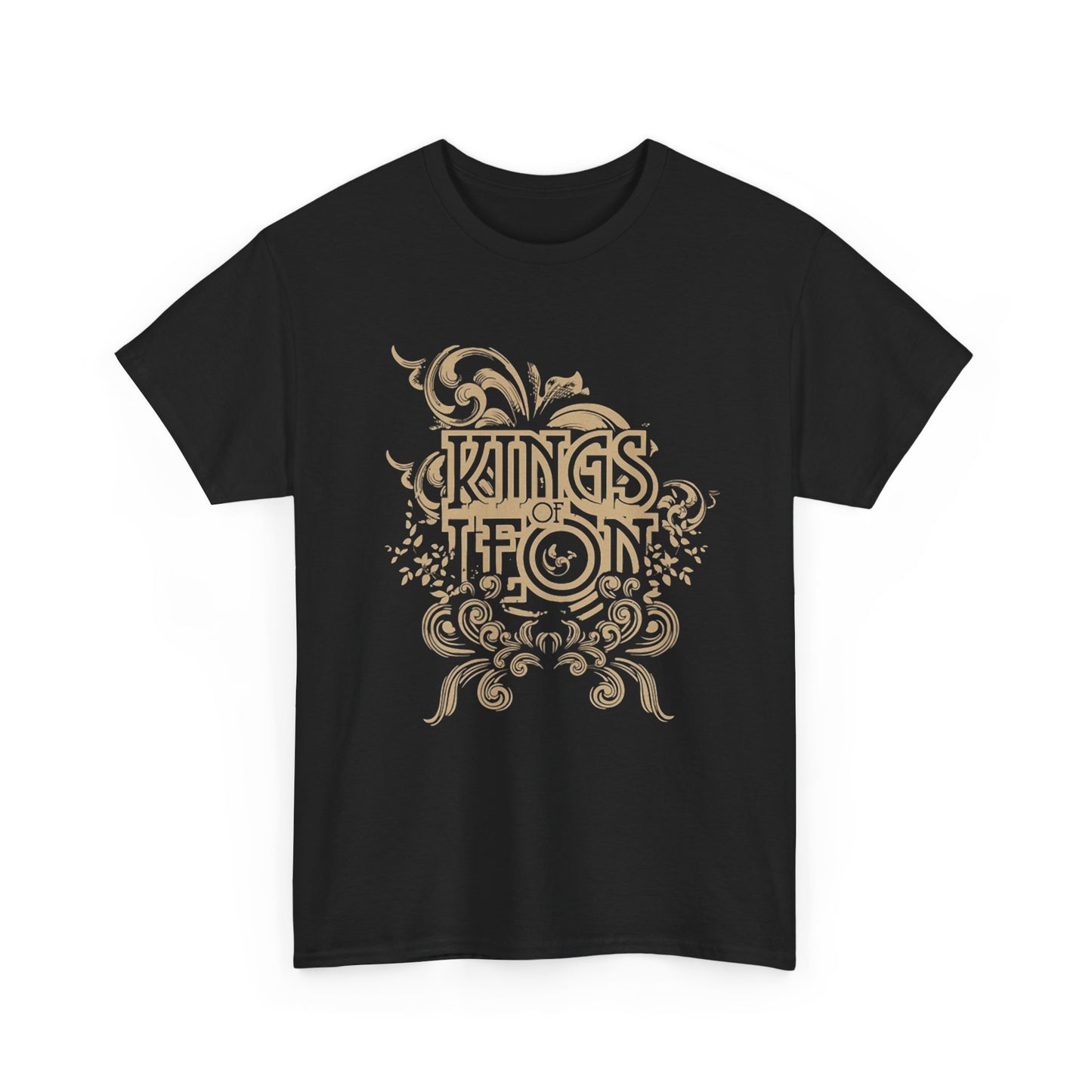 Kings Of Leon T Shirt Retro Logo Art Album Rock Unisex Heavy Cotton Tee