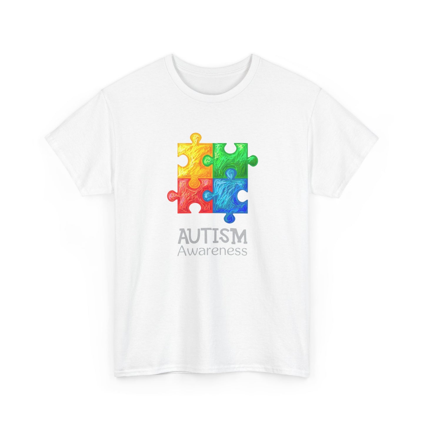 Autism Tshirt awareness health care nursing mental health Unisex Heavy Cotton