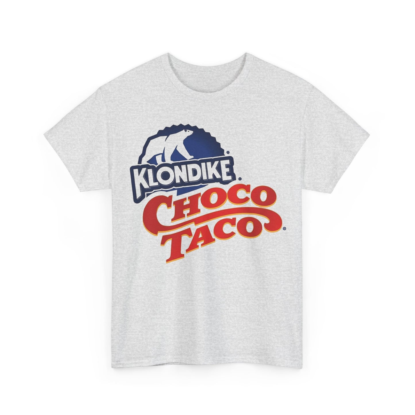 Choco Taco Shirt Klondike Ice Cream Retro Vintage Logo Unisex Heavy Cotton Tee