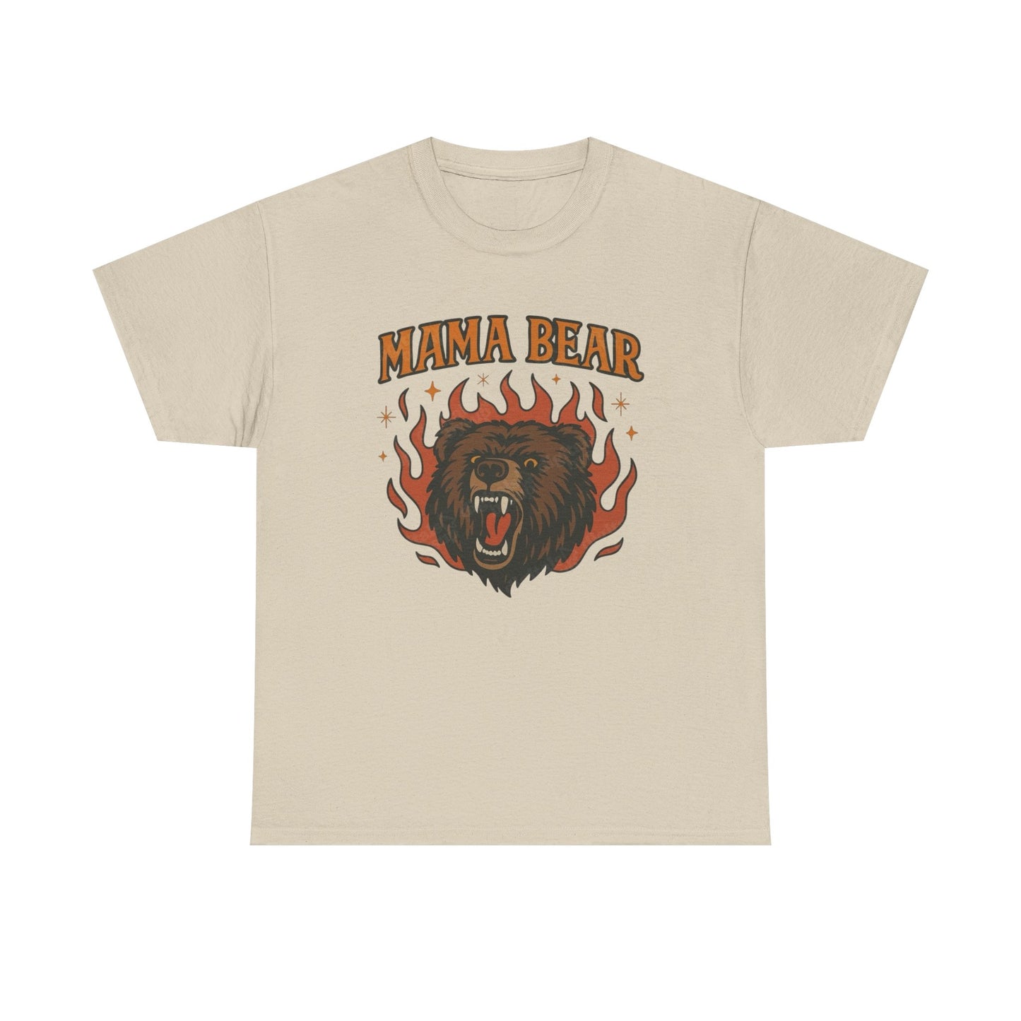 Mama Bear Graphic T Shirt NEW Unisex Heavy Cotton Tee