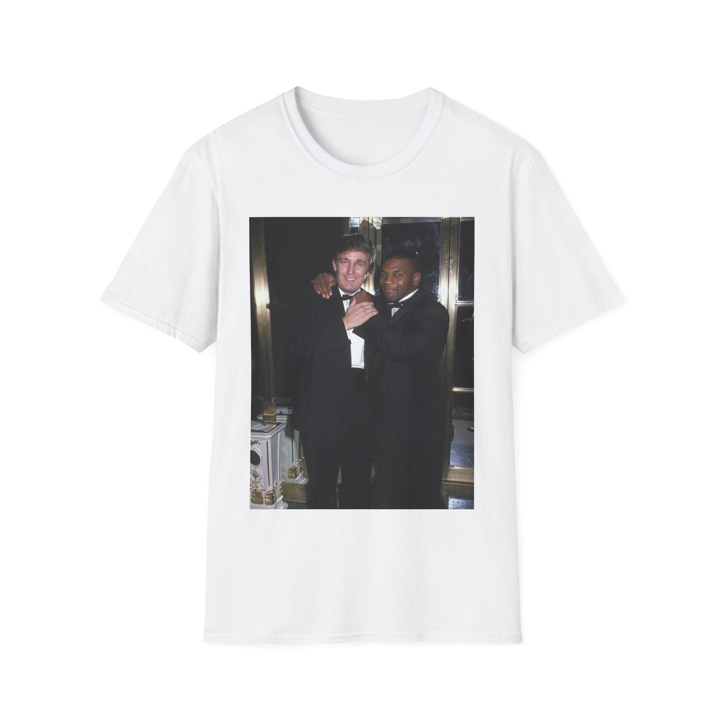 Mike Tyson trump tshirt 90s vintage party graphic gift style T-Shirt florida
