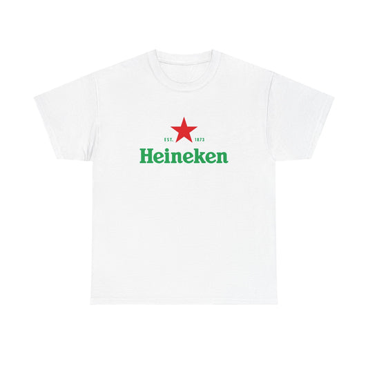 Heineken Graphic T Shirt Vintage Beer Logo Dunks Unisex Heavy Cotton Tee
