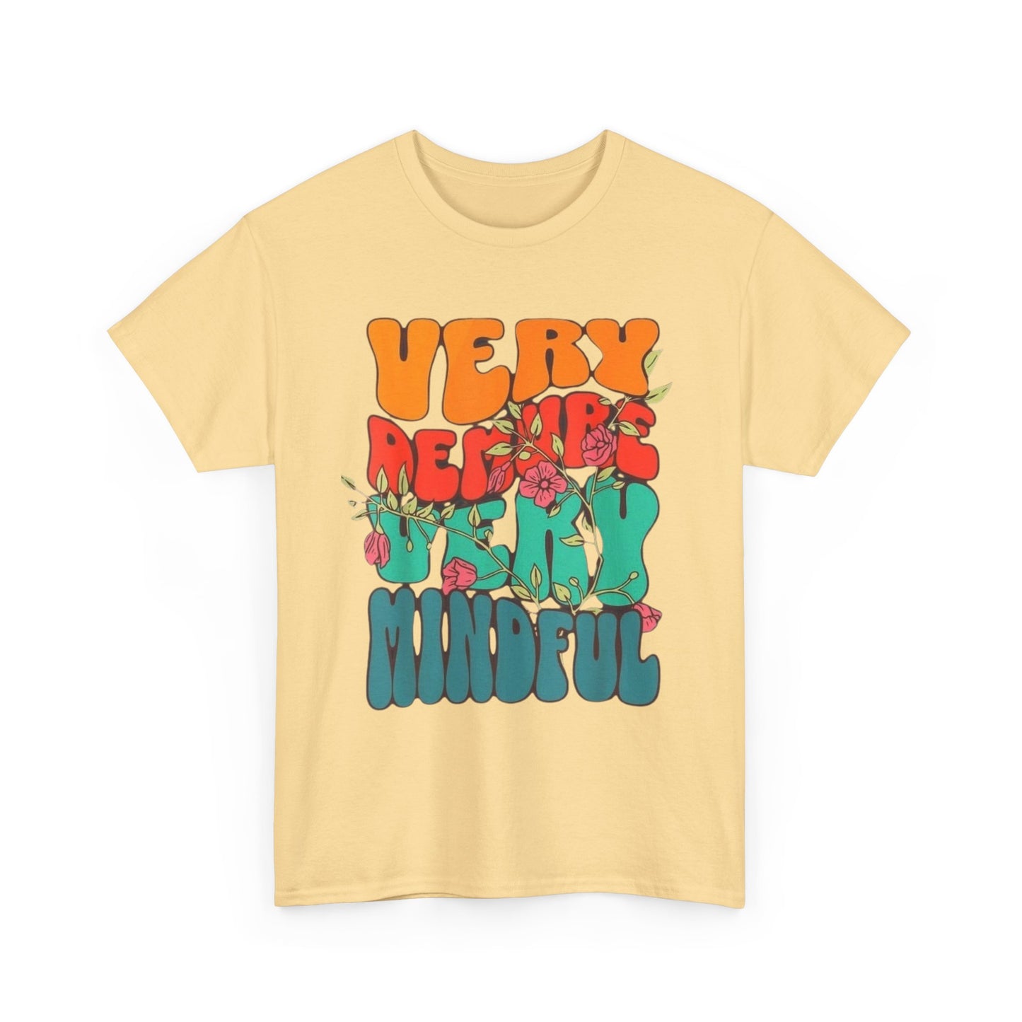Very Demure Very Mindful T Shirt Graphic Unisex Heavy Cotton Tee NEW GIFT