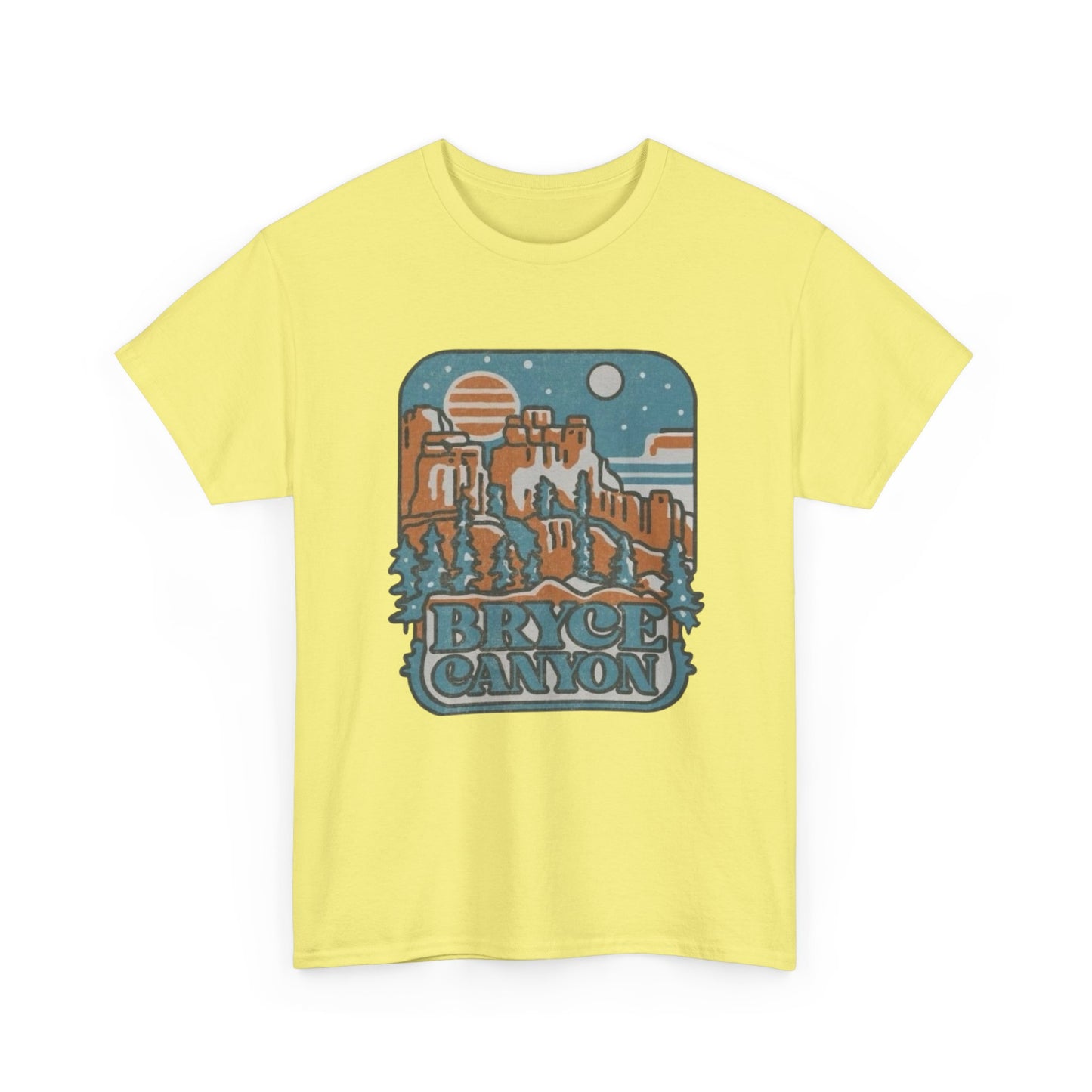 Bryce Canyon Retro Graphic T Shirt NEW Adult Tee