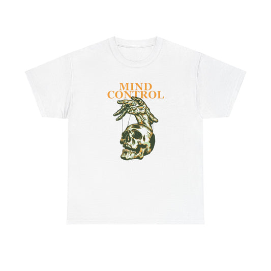 Mind Control Graphic T Shirt NEW ADULT Unisex Heavy Cotton Tee