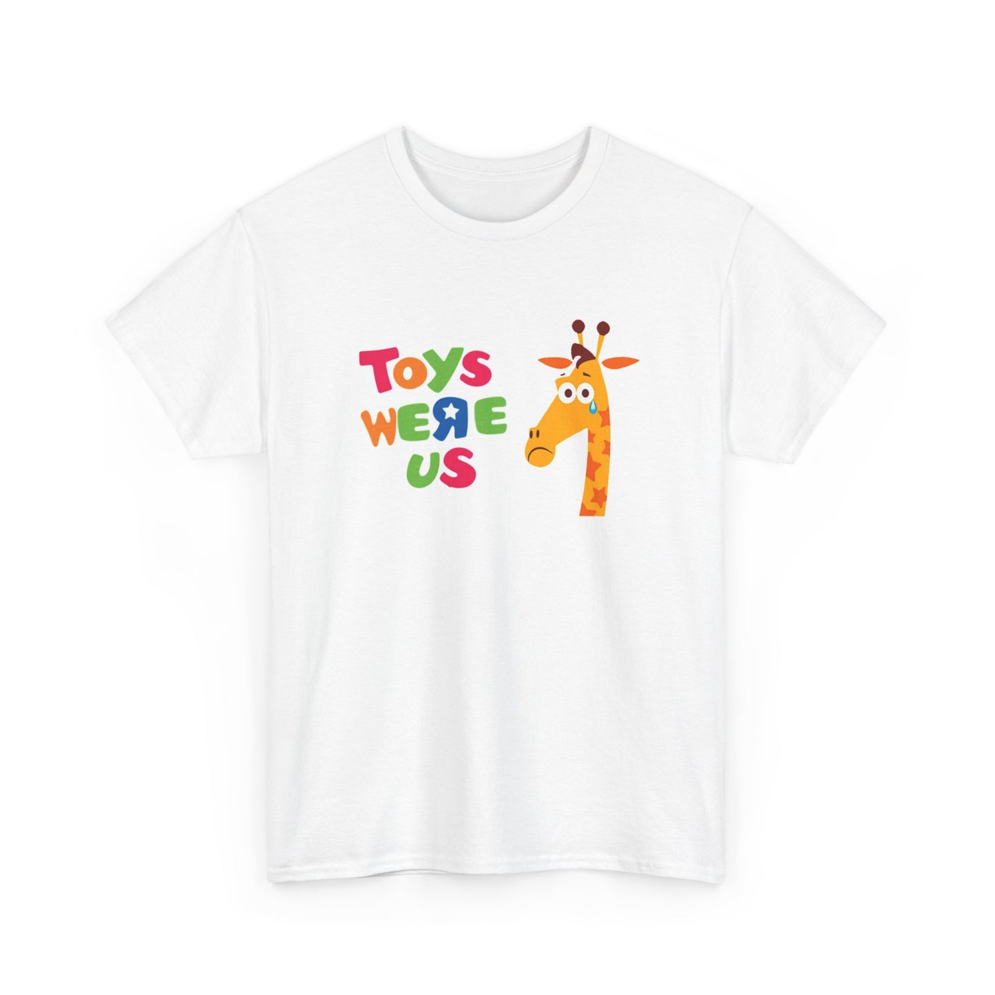 Toys R Us Tshirt Funny And Sad Geoffrey 90s Retro Unisex Heavy Cotton Tee