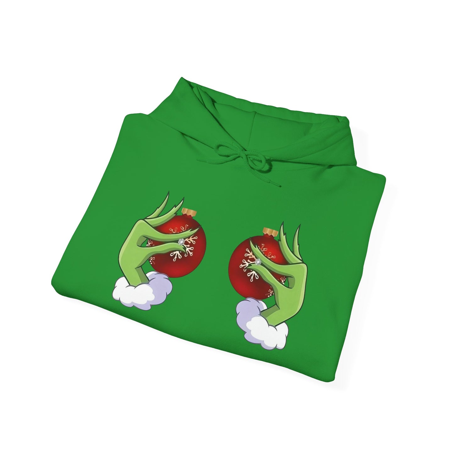 The Grinch Funny Graphic Hoodie Christmas Unisex Heavy Blend™ Hooded Sweatshirt