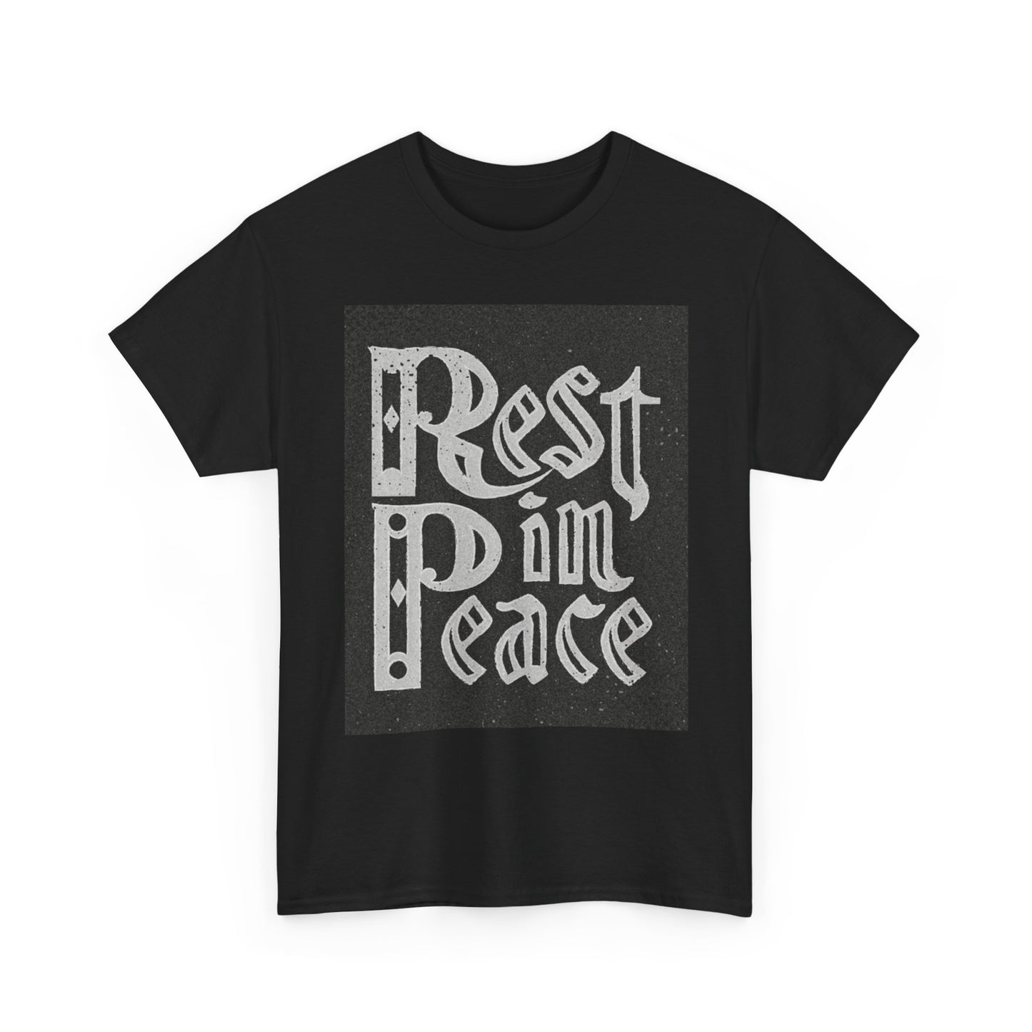 Rest In Peace T Shirt Graphic Unisex Heavy Cotton Tee