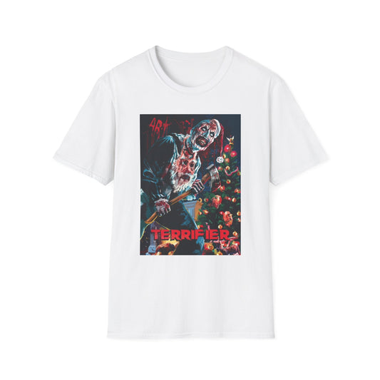 Terrifier Graphic T Short Horror Christmas Movie Funny Gift Unisex Softstyle