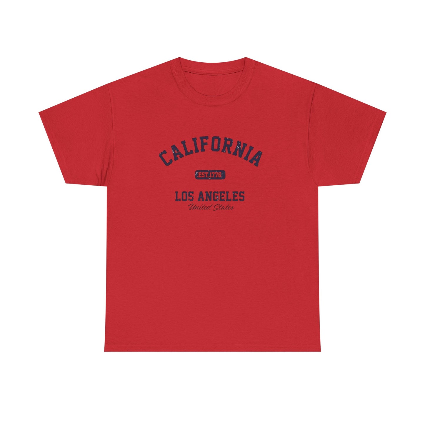 Los Angeles California Graphic T Shirt Heavy Cotton Tee NEW ADULT UNISEX