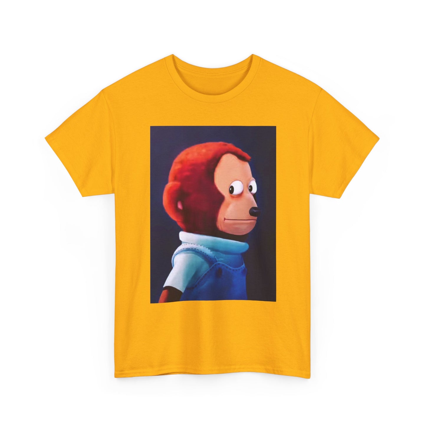 Funny Side Eye Jokes T Shirt MEME Comedy Cartoon Painting Unisex Heavy Cotton