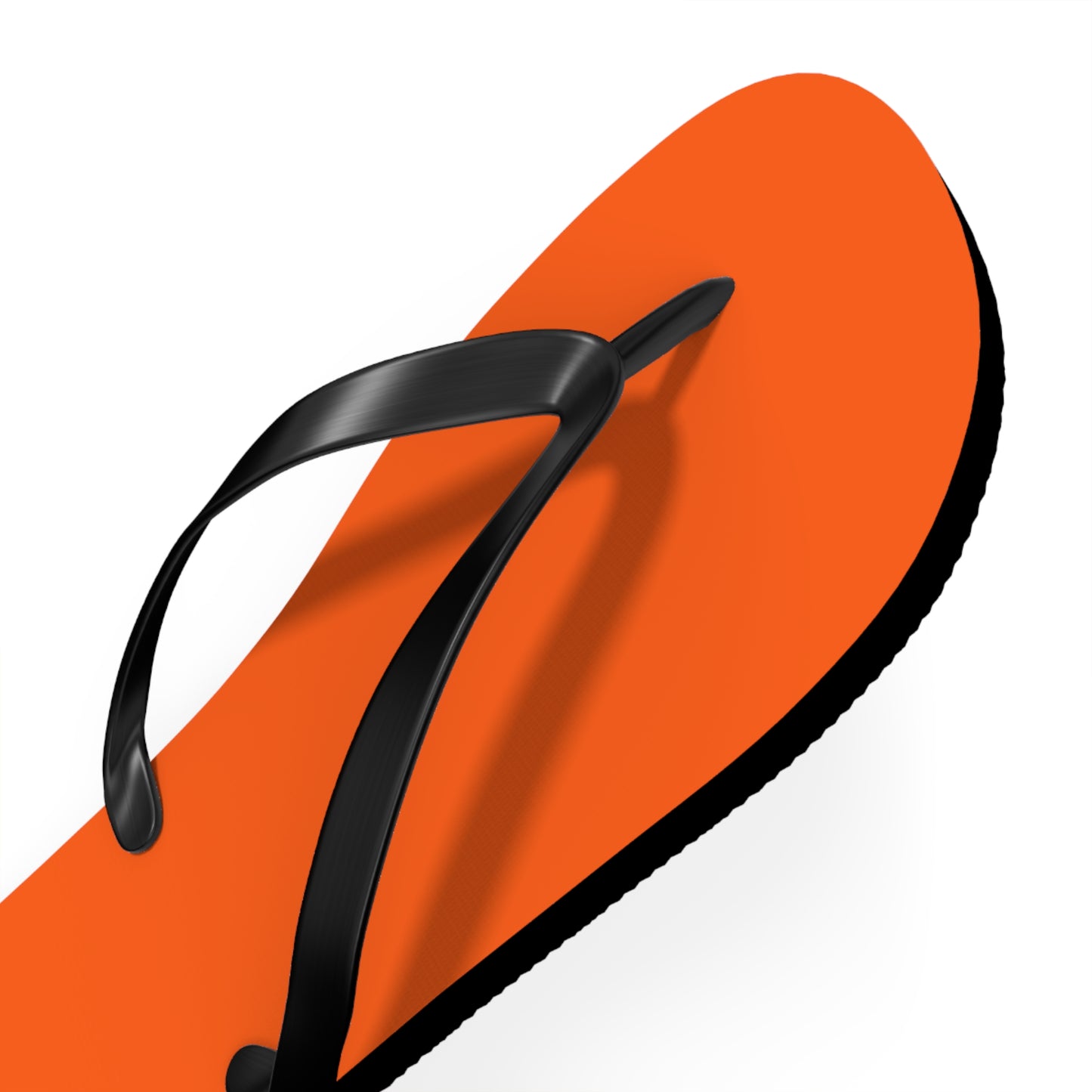 Bright Orange Flip Flops, Sandals Slides, Summer Footwear, Brand New