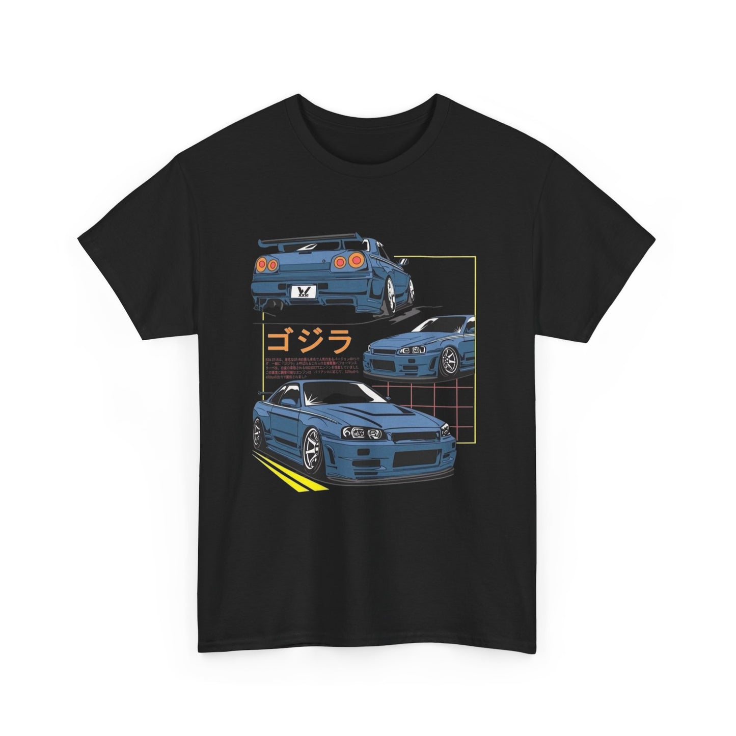 Nissan GTR Tuning Retro Graphic T Shirt NEW ADULT Tee