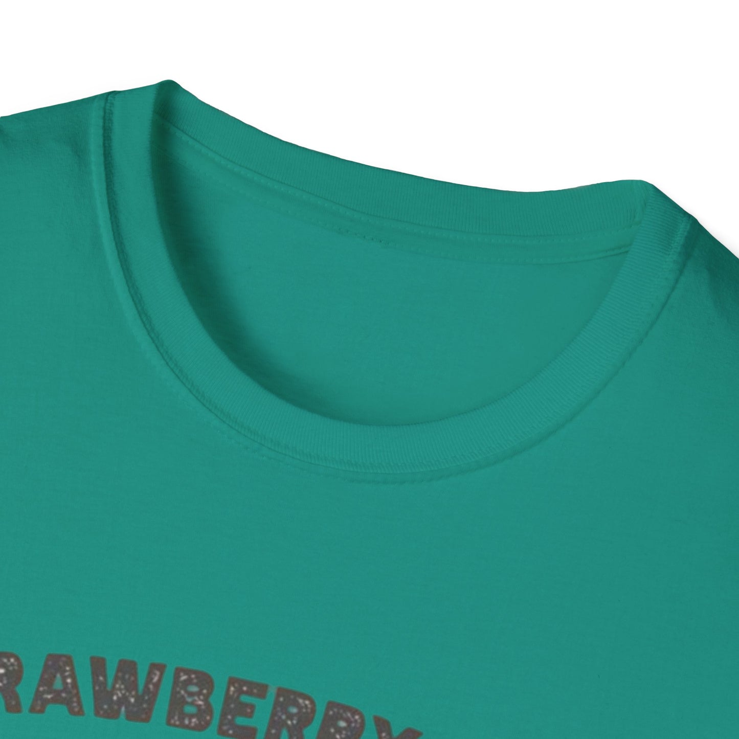 Strawberry Jams But My Glock Dont Graphic T Shirt Funny Joke Unisex Softstyle
