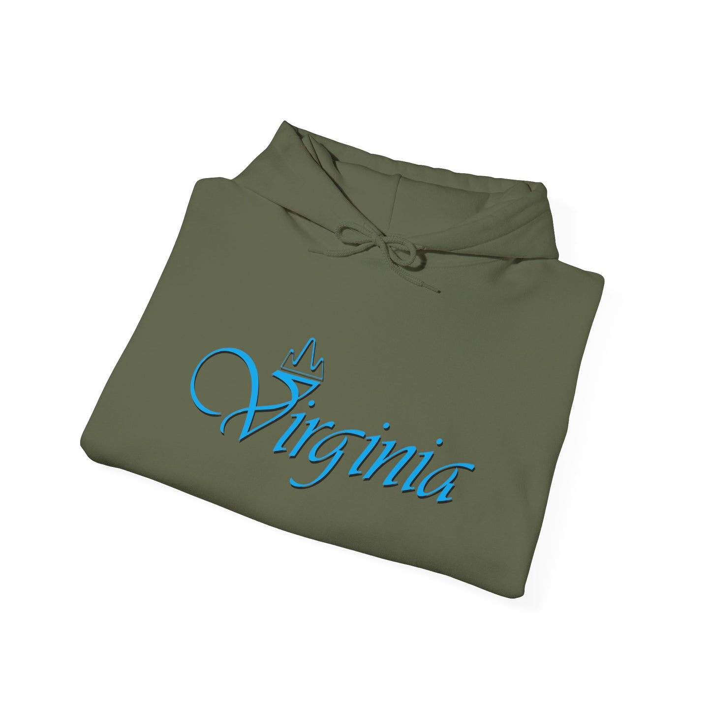 Virginia State Graphic Hoodie's Unisex Heavy Blend™ Hooded Sweatshirt