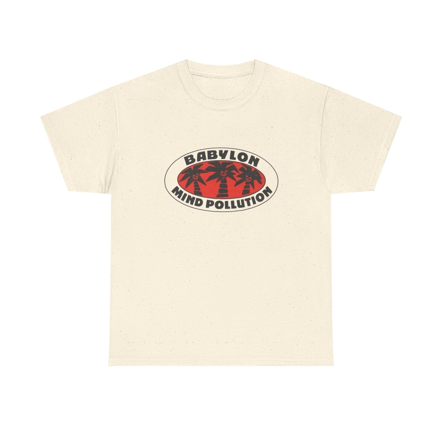 Babylon Mind Pollution Graphic T Shirt NEW Adult Regular Heavy Cotton Tee