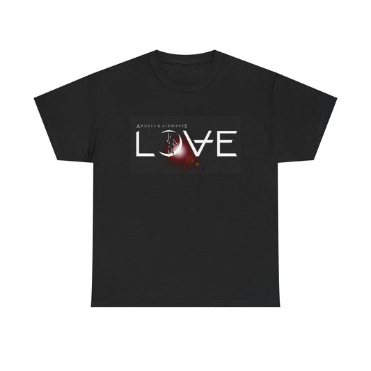 Angels And Airwaves Love Tshirt Punk Rock Merch Blink Unisex Heavy Cotton Tee
