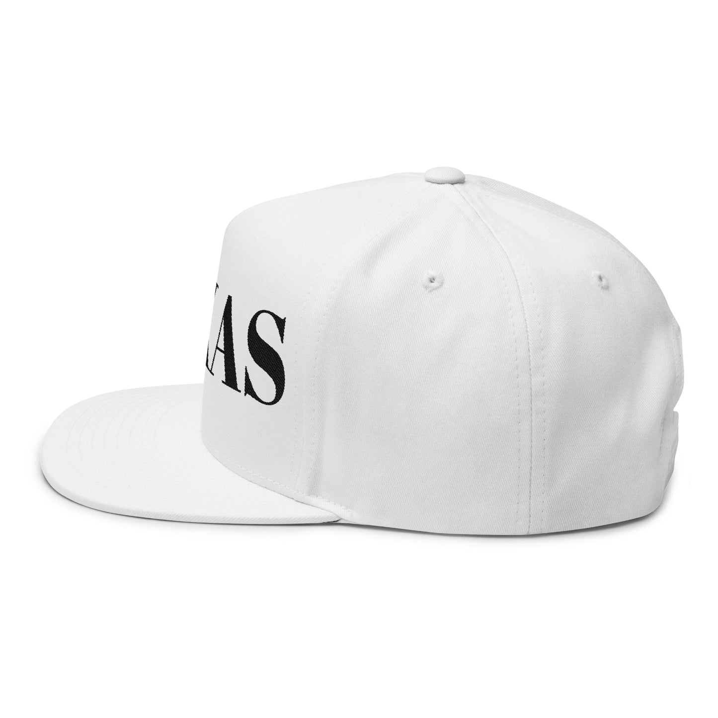 Flat Bill Cap (Embroidery)