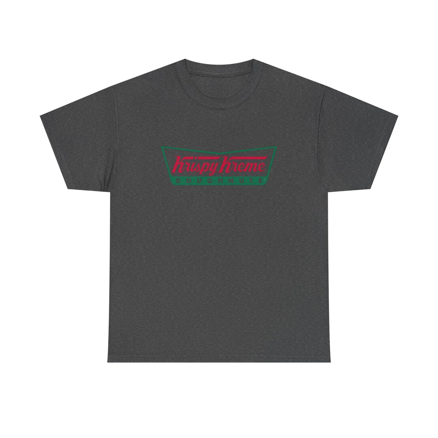 Krispy Kreme Donuts T Shirt Graphic Unisex Heavy Cotton Tee NEW GIFT