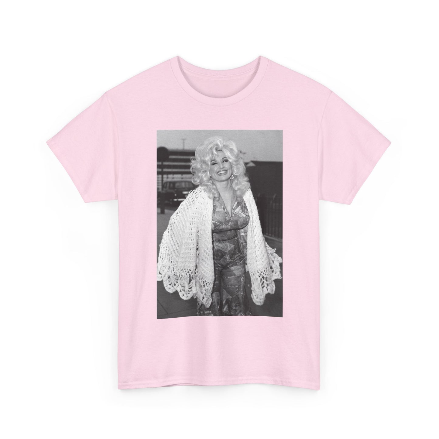 Dolly Parton T-shirt graphic country Tennessee vintage retro art Unisex Heavy