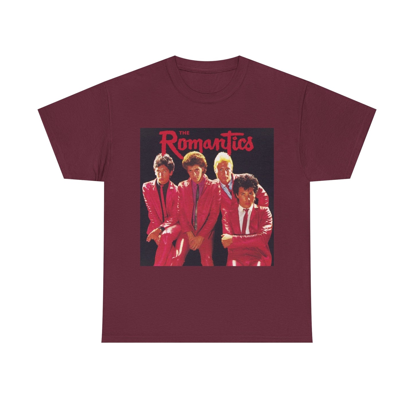 The Romantics Tshirt Vintage Band Poster Retro Unisex Heavy Cotton Tee