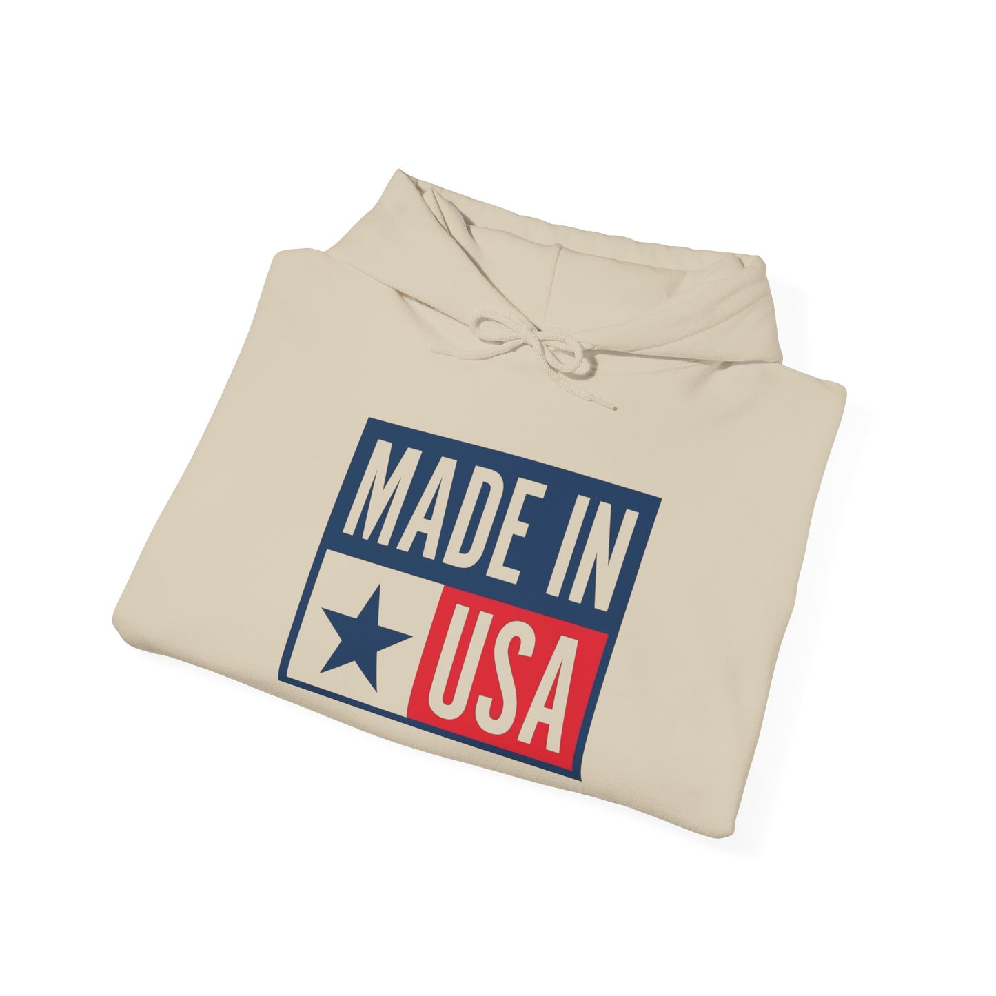 Made In The USA Graphic Hoodie Unisex Heavy Blend™ Hooded Sweatshirt