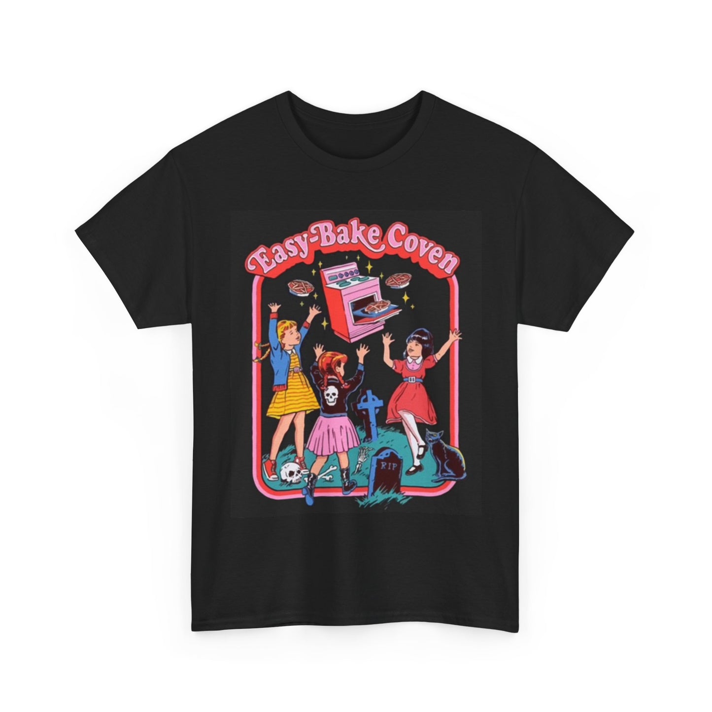 Easy Bake Oven Shirt Funny Graphic Unisex Heavy Cotton Tee
