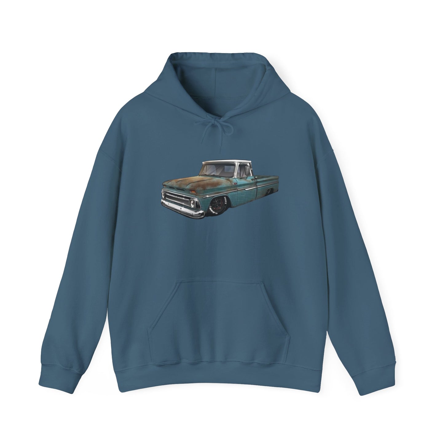 Chevrolet Truck Vintage Graphic Hoodie Unisex Heavy Blend™ Hooded Sweatshirt