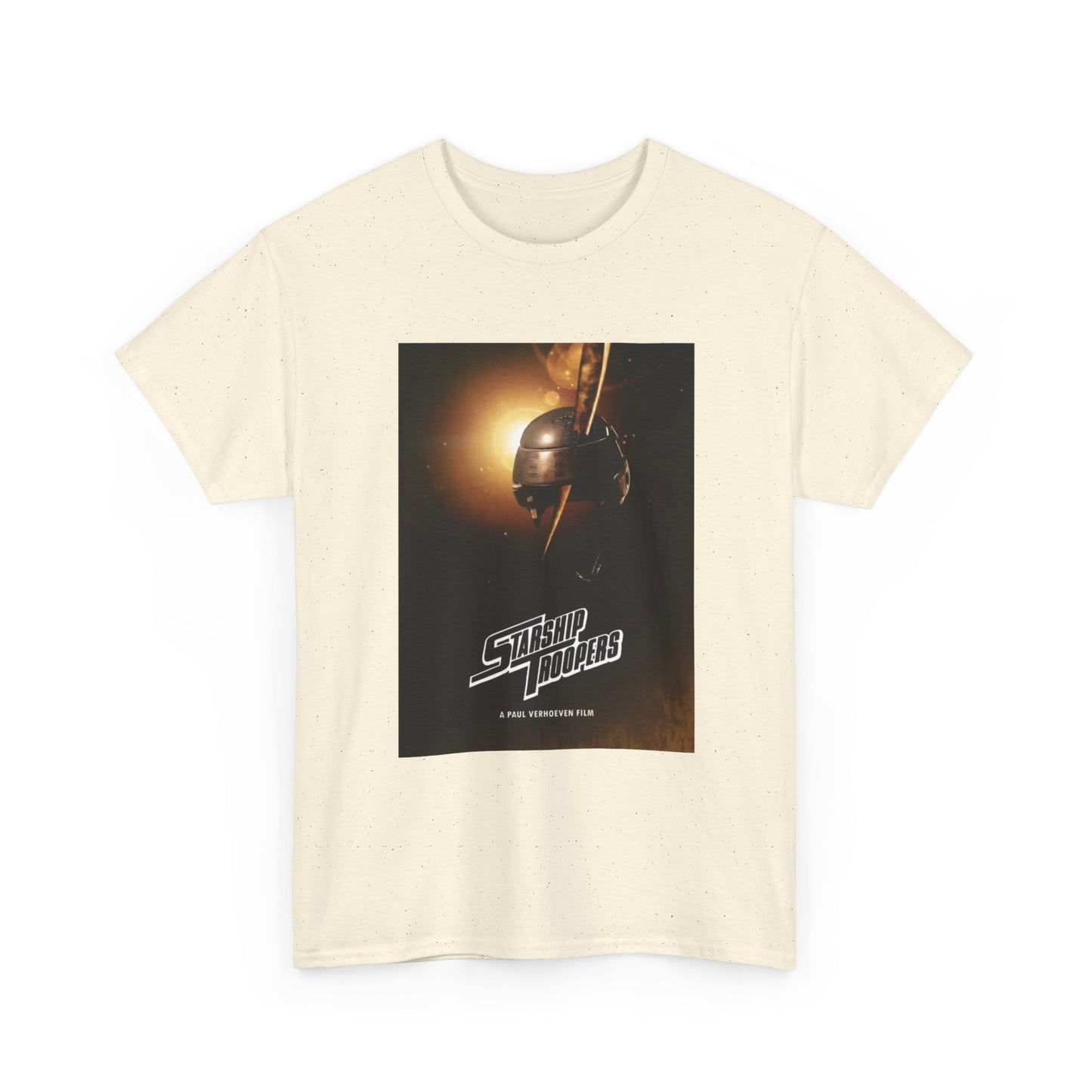 StarShip Troopers Tshirt Retro Action Movie Vintage Unisex Heavy Cotton Tee