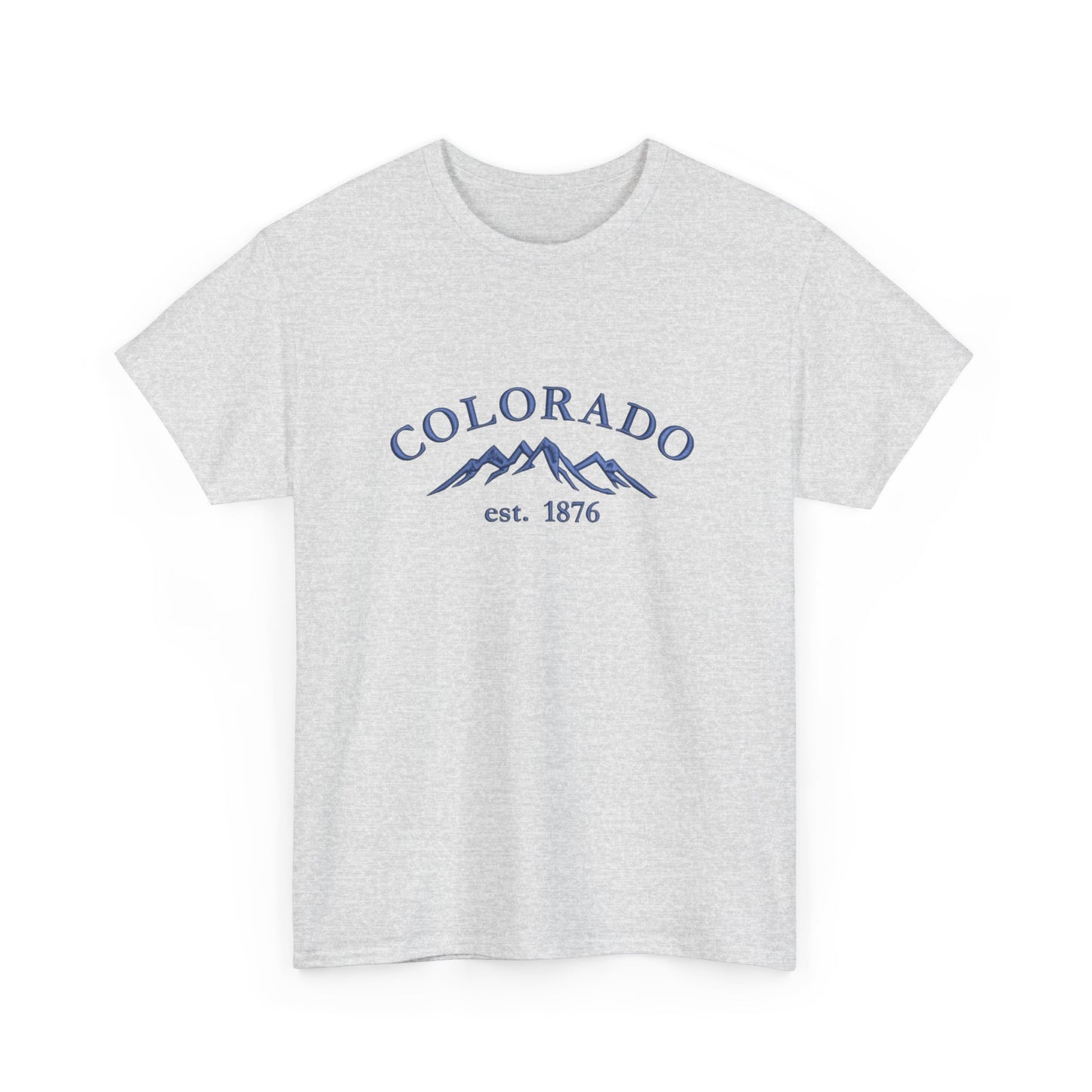 Colorado Rockies Graphic T Shirt NEW Unisex Heavy Cotton Tee