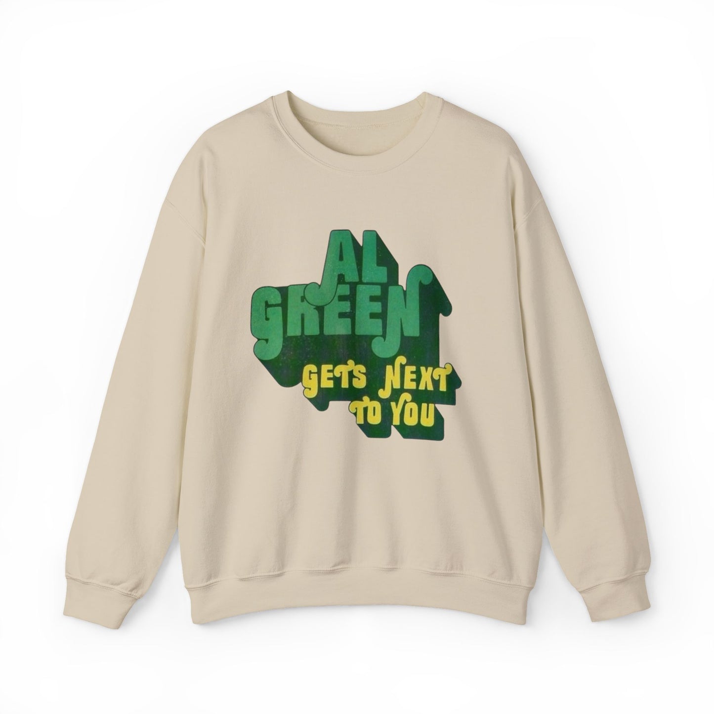 Al Green Vintage Graphic Sweater Men's Adult Crewneck Sweatshirt