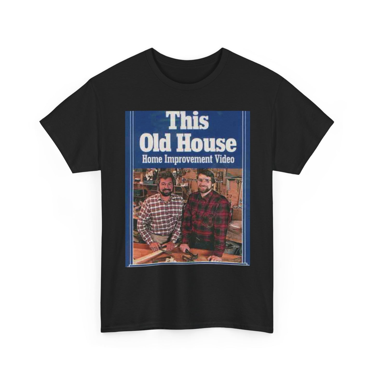This Old House Graphic T Shirt Vintage New England 90s Unisex Heavy Cotton Tee