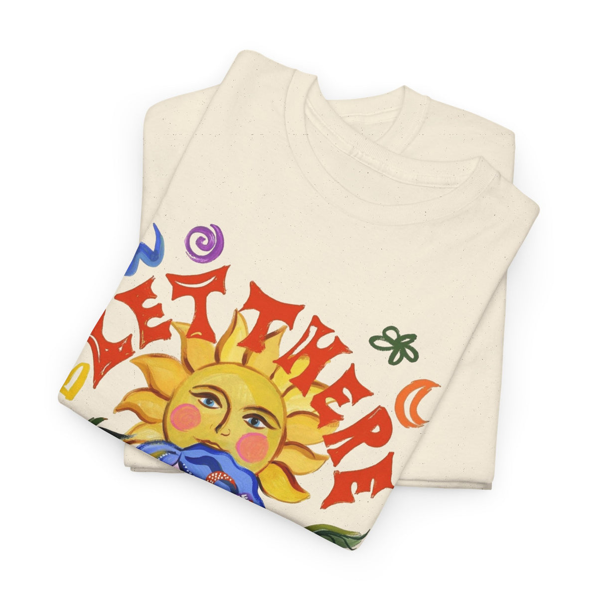Sun and Woman Graphic T-Shirt, Retro Summer Artwork Men's Graphic Tee
