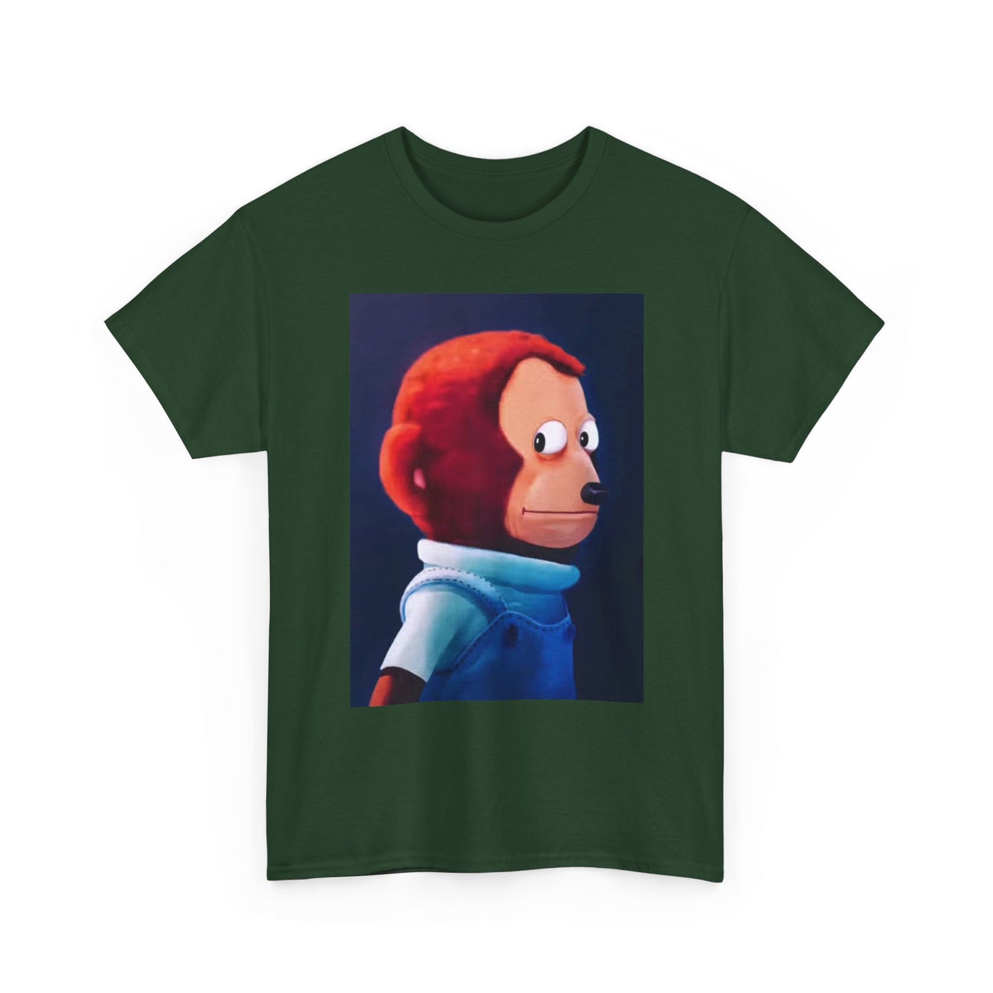 Funny Side Eye Jokes T Shirt MEME Comedy Cartoon Painting Unisex Heavy Cotton